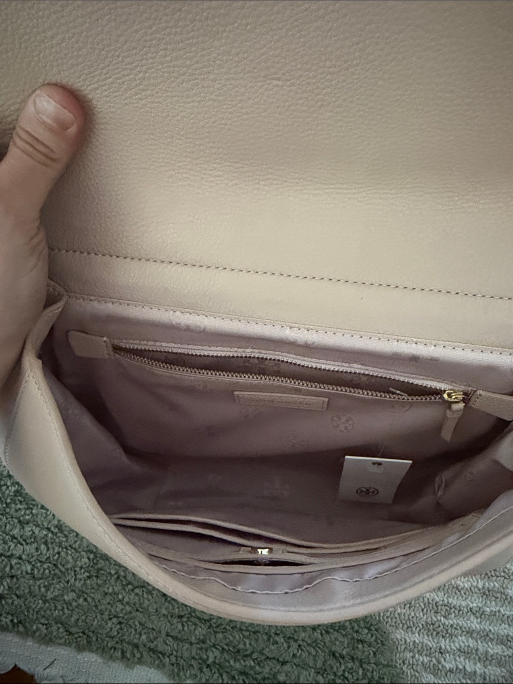 Tory Burch Bryant Blush Pink Chain Crossbody Bag - Picture 3 of 6